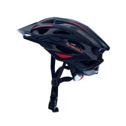 Nexelo Straight Matt černo červená přilba