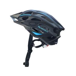 Nexelo Straight Matt černo - Modrá přilba