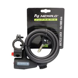 Nexelo Supreme Guard 10X1800 Spirála Klíč černý zámek