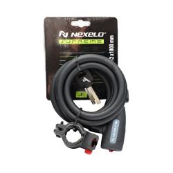 Nexelo Supreme Guard 12X1800 Spirála Klíč černý zámek