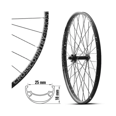 Nexelo Supreme Přední 29" Boost Disc kolo zapletené