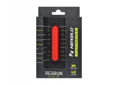 Nexelo Supreme Redrun Zadní 40LM 6 Funkce USB světlo