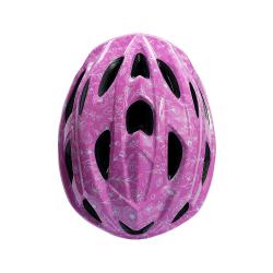 Nexelo VIA Lesk Růžová Květy dětská přilba