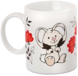 NICI Hrneček dětský králíček Love 350ml porcelánový NICI Hrneček dětský králíček Love 350ml porcelánový