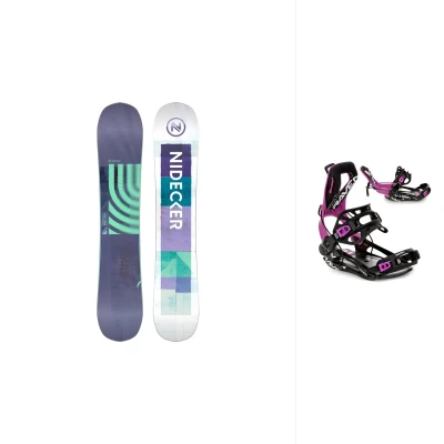 Nidecker Astral 25/26 dámský snowboard + Raven Fastec FT360 black/fuchsia dámské vázání