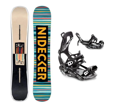 Nidecker Cheat Code 25/26 pánská snowboard + Raven Fastec FT360 black vázání Nidecker Cheat Code 25/26 pánská snowboard + Raven Fastec FT360 black vázání