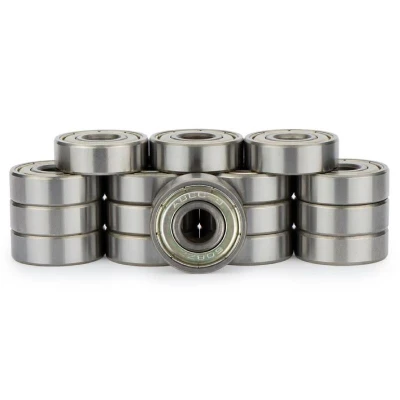 Nijdam ABEC 9 Chrome In-line ložiska 16 ks Nijdam ABEC 9 Chrome In-line ložiska 16 ks