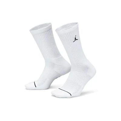 Nike 3 PACK-Jordan Everyday Crew Socks (3 pairs) white/white/white ponožky