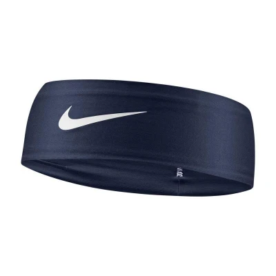 Nike DRI-FIT FURY CLASSIC HEADBAND COLLEGE NAVY/WHITE/WHITE čelenka