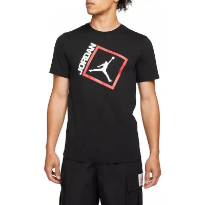 Nike M JORDAN JUMPMAN BOX SS CREW-011 BLACK pánské tričko