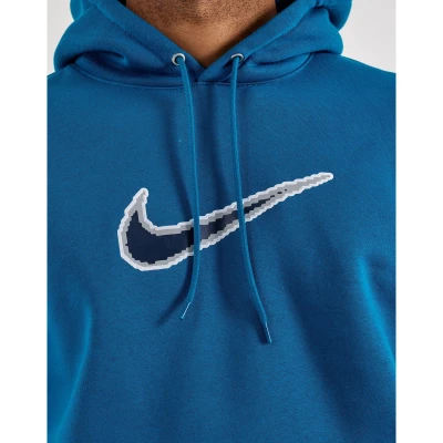 Nike M NK CLUB BB HDY NEO VARSITY GREEN ABYSS/GREEN ABYSS/BLACK pánská mikina