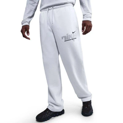 Nike M NK CLUB BNGEE PNT SWSH SPRT WHITE/METALLIC SILVER pánské tepláky