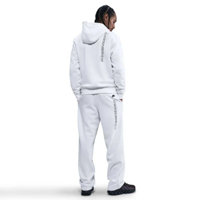 Nike M NK CLUB BNGEE PNT SWSH SPRT WHITE/METALLIC SILVER pánské tepláky