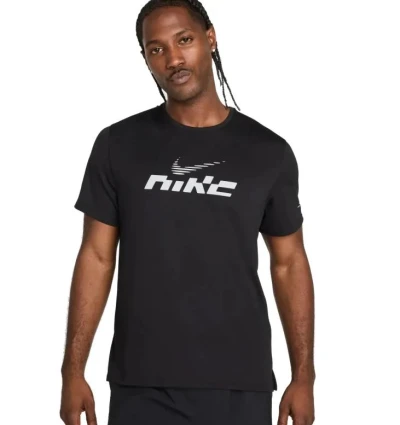 Nike M NK DF UV MILER FLASH SS-010-Black 2026 triko
