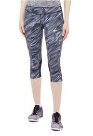 Nike POWER EPIC RUN CAPRI PRO W (855622-010) dámské běžecké 3/4 POUZE XS (VÝPRODEJ)