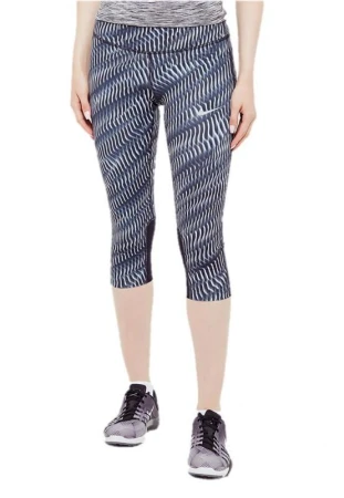 Nike POWER EPIC RUN CAPRI PRO W (855622-010) dámské běžecké 3/4 POUZE XS (VÝPRODEJ)