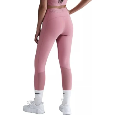 Nike Pro W NP DF MR 7/8 TIGHT TT GRX-699-Pink dámské legíny