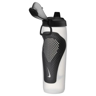 Nike REFUEL BOTTLE LOCKING LID NATURAL/BLACK/BLACK IRIDESCENT láhev