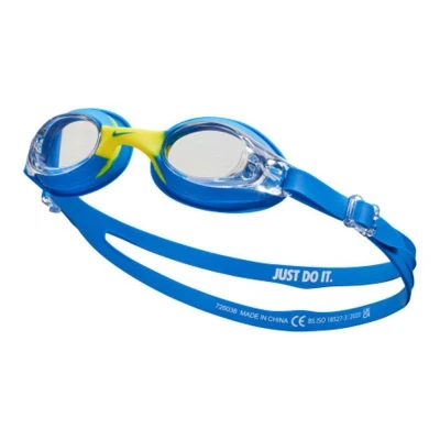 Nike Swim Lil Swoosh YOUTH PHOTO BLUE juniorské plavecké brýle