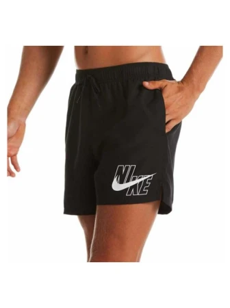 Nike Swim NIKE LOGO LAP 5 inch BLACK-BLACK Nike Swim NIKE LOGO LAP 5 inch BLACK-BLACK