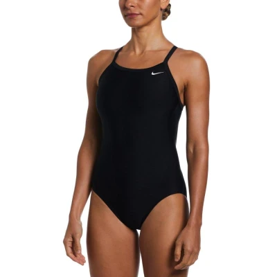 Nike Swim SOLID BLACK-BLACK dámské plavky