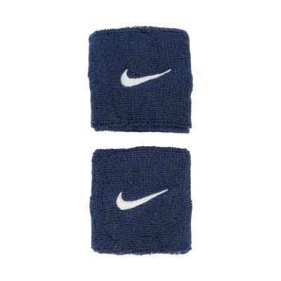 Nike SWOOSH CLASSIC WRISTBANDS 2PK COLLEGE NAVY/WHITE potítka