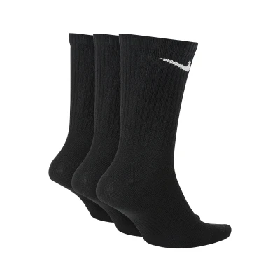 Nike U NK EVERYDAY LTWT CREW 3PR-Black ponožky