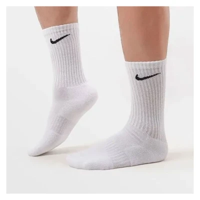 Nike U NK EVERYDAY LTWT CREW 3PR-White ponožky