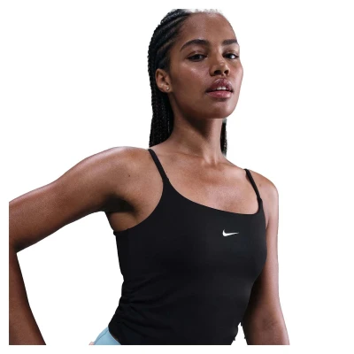 Nike W NK ONE DF TANK CPSL SPD BLACK/WHITE dámské tréninkové tílko