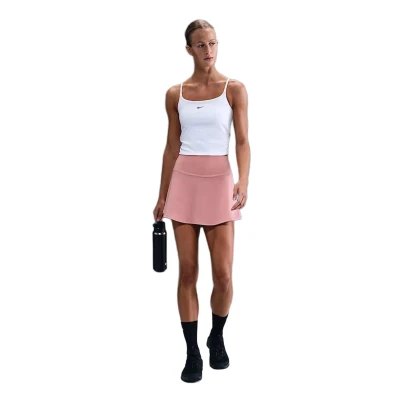 Nike W NK ONE DF TANK CPSL SPD WHITE/BLACK dámské tréninkové tílko