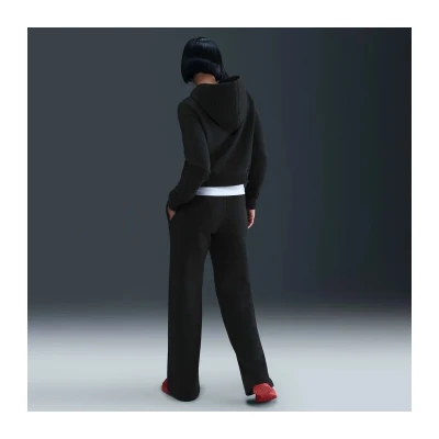 Nike W NSW PHNX FLC SHRUNKEN HOODIE BLACK dámská mikina