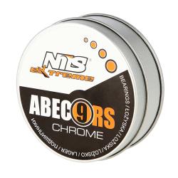 Nils ABEC 9 RS CHROME ložiska (8 KS BOX)