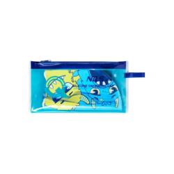 NILS Aqua Dětská silikonová čepice NQC Monster (VÝPRODEJ)