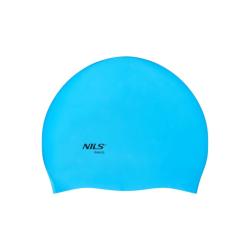 NILS Aqua Silikonová čepice NQC BL02 modrá