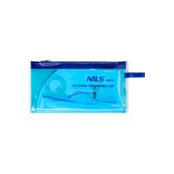 NILS Aqua Silikonová čepice NQC BL02 modrá