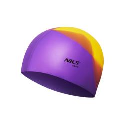NILS Aqua Silikónová čiapka NQC Multicolor M11 NILS Aqua Silikónová čiapka NQC Multicolor M11