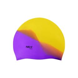 NILS Aqua Silikonová čepice NQC Multicolor M11