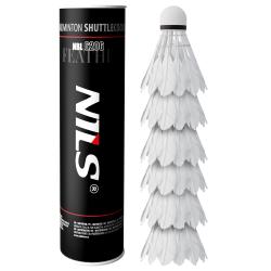 NILS Badmintonové loptičky z peria NBL6206 6 ks