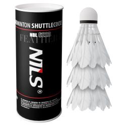 NILS Bedmintonové loptičky z peria NBL6223 s LED 3 ks
