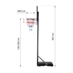 NILS Basketbalový kôš ZDK321