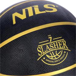 NILS Basketbalový míč NPK270 Slasher 7 černý