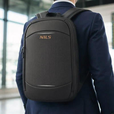 NILS Batoh na notebook NC4504 šedý