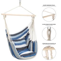 Nils Brazilské křeslo Camp NC3107 modré