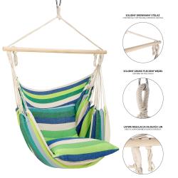 Nils Brazilské křeslo Camp NC3107 zelené