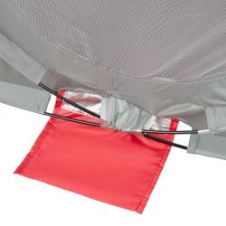 NILS Samorozkládací plážový stan NC3142 červený