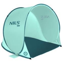 NILS Samorozkladací plážový stan NC3173 mentolový