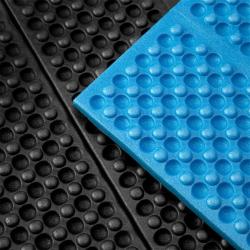 NILS Skládací pěnová karimatka NC1768 modrá