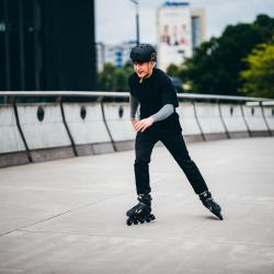 Nils NH382 Enzo béžové dětské brusle 2v1