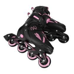 Nils NH382 Enzo ružové detské korčule 2v1