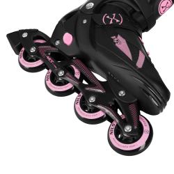 Nils NH382 Enzo ružové detské korčule 2v1